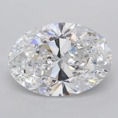 2.31ct D VVS1 Rare Carat Ideal Cut Oval Lab Grown Diamond