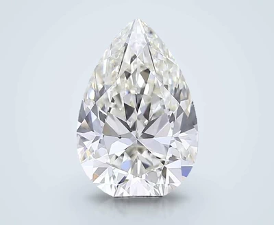 3.04ct J VVS2 Rare Carat Ideal Cut Pear Diamond