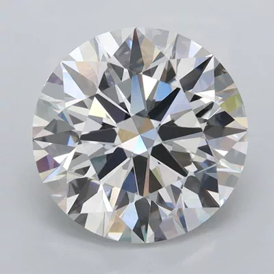 2.53ct F VVS1 Rare Carat Ideal Cut Round Lab Grown Diamond