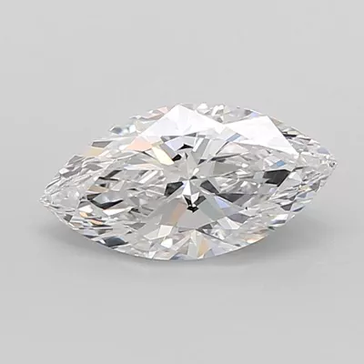 3.09ct E VS1 Rare Carat Ideal Cut Marquise Lab Grown Diamond