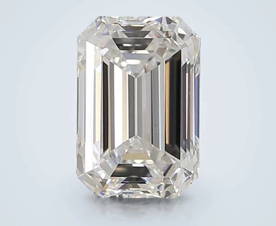 3.09ct E VS1 Very Good Cut Emerald Lab Grown Diamond