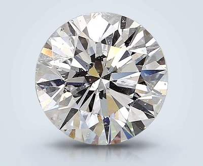 3.01ct D SI2 Very Good Cut Round Diamond