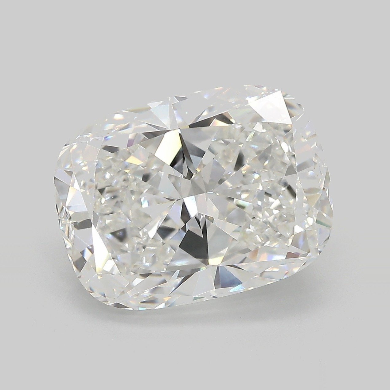 9.04ct F VVS2 Very Good Cut Cushion Lab Grown Diamond
