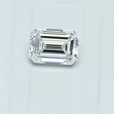 0.30ct F IF Very Good Cut Emerald Diamond