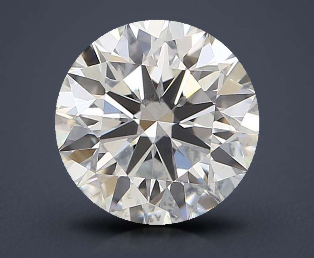 0.93ct F SI1 Rare Carat Ideal Cut Round Diamond