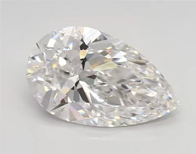 2.36ct E VVS2 Rare Carat Ideal Cut Pear Lab Grown Diamond