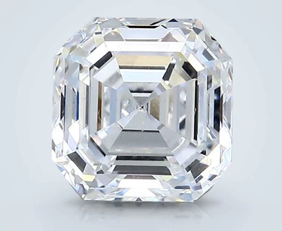 2.05ct D VS2 Very Good Cut Asscher Diamond