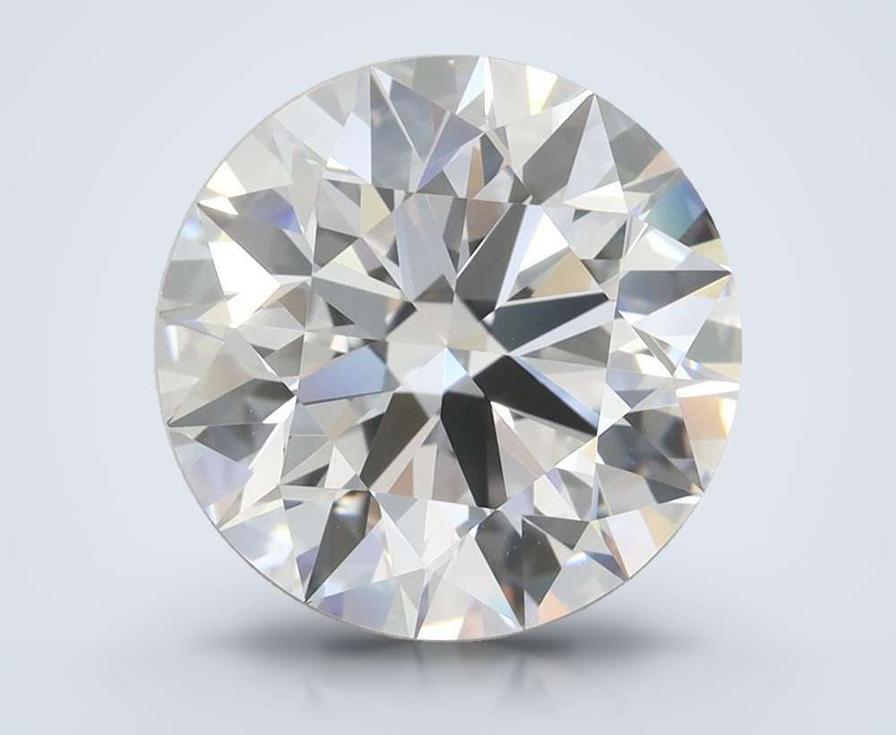 4.65ct D VVS1 Rare Carat Ideal Cut Round Lab Grown Diamond