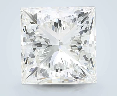 10.10ct F VS1 Rare Carat Ideal Cut Princess Lab Grown Diamond