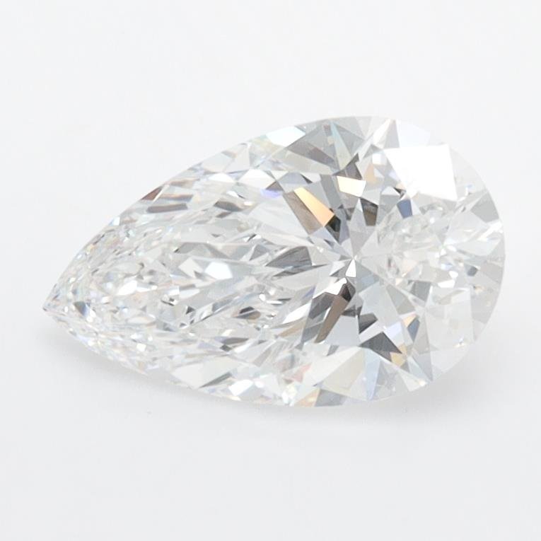 1.01ct D VVS1 Rare Carat Ideal Cut Pear Lab Grown Diamond