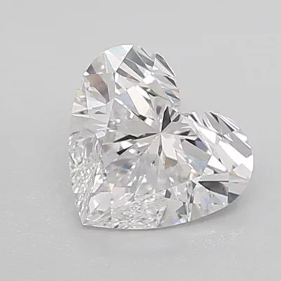 1.09ct D VVS1 Rare Carat Ideal Cut Heart Lab Grown Diamond