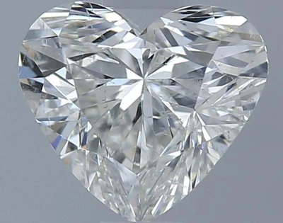 0.91ct I SI2 Rare Carat Ideal Cut Heart Diamond