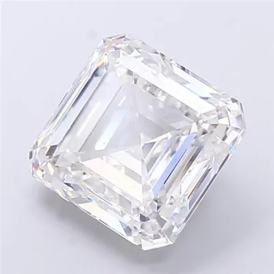 10.09ct E VS2 Rare Carat Ideal Cut Asscher Lab Grown Diamond