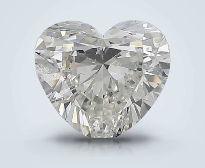 2.00ct J SI2 Rare Carat Ideal Cut Heart Diamond