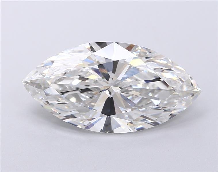 5.01ct G VS1 Rare Carat Ideal Cut Marquise Lab Grown Diamond