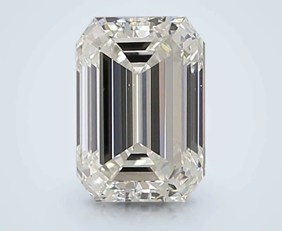 1.46ct F VS1 Rare Carat Ideal Cut Emerald Lab Grown Diamond