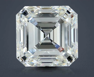 2.21ct I VVS2 Rare Carat Ideal Cut Asscher Diamond