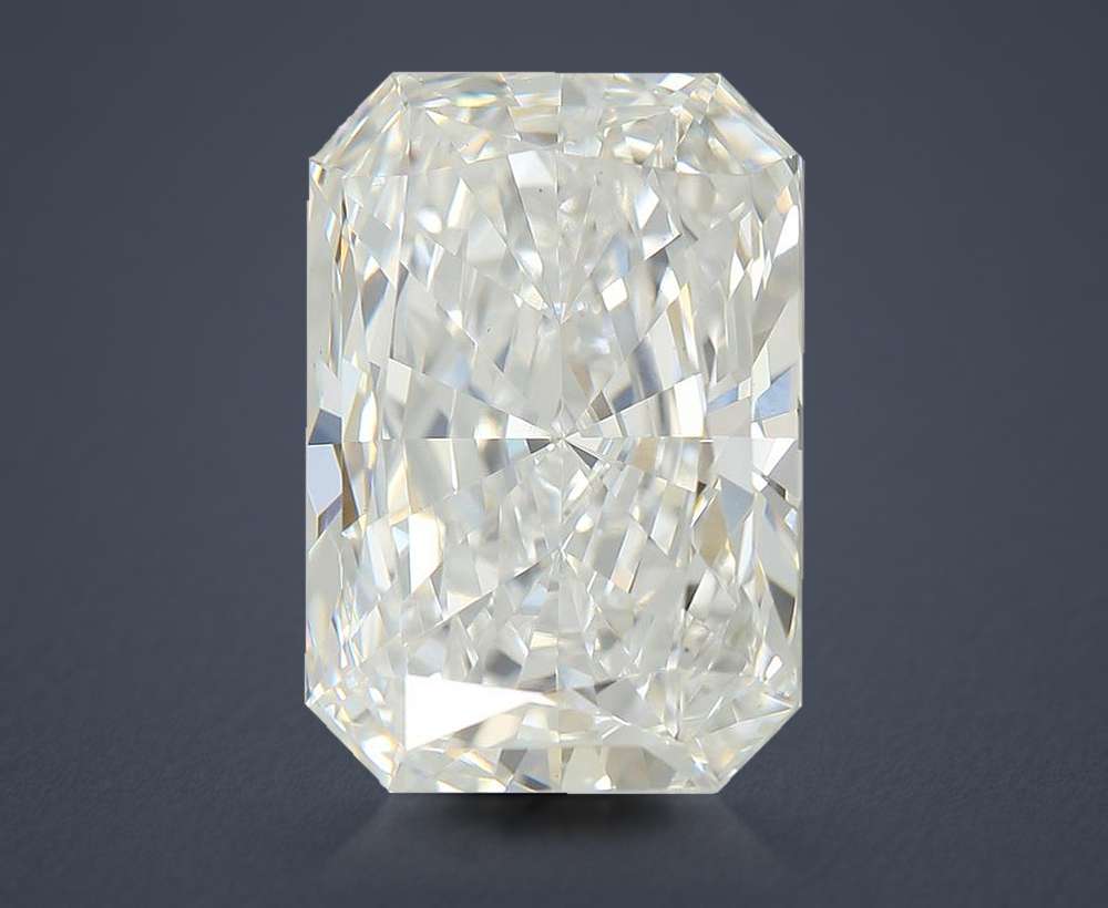 4.87ct E VS1 Rare Carat Ideal Cut Radiant Lab Grown Diamond
