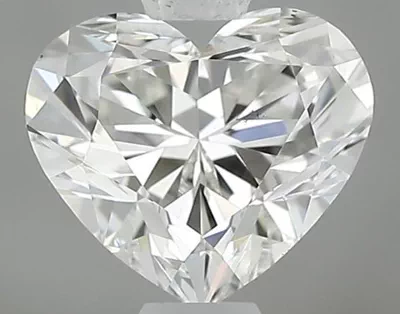 0.62ct I VS2 Rare Carat Ideal Cut Heart Diamond