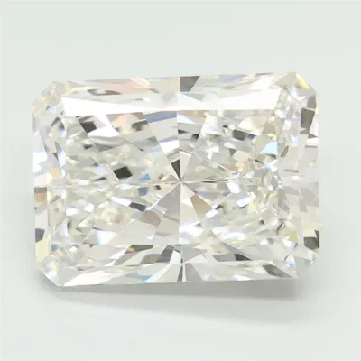 5.04ct G VVS2 Rare Carat Ideal Cut Radiant Lab Grown Diamond