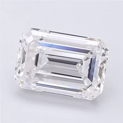 2.59ct D VS1 Excellent Cut Emerald Lab Grown Diamond