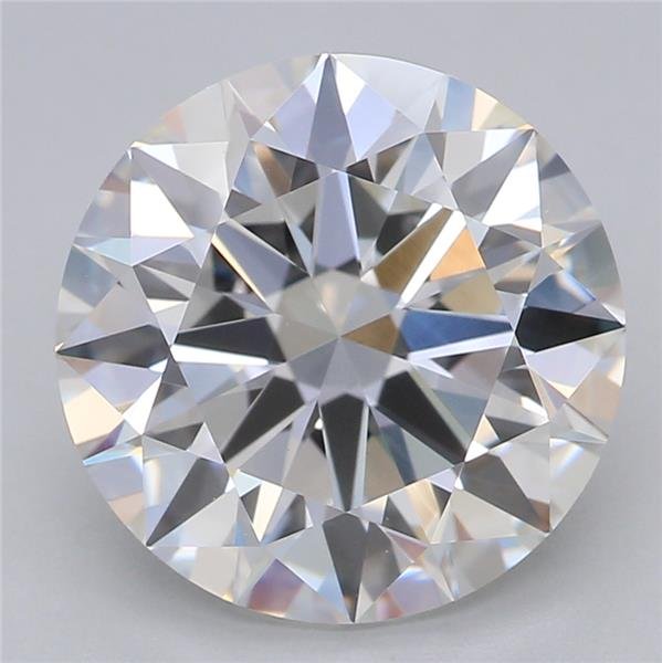 3.05ct F VVS2 Rare Carat Ideal Cut Round Lab Grown Diamond