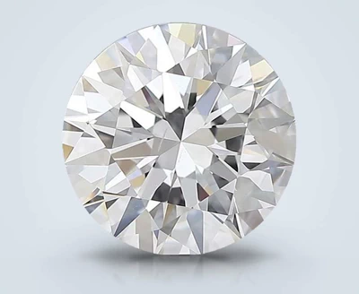 3.06ct D SI1 Rare Carat Ideal Cut Round Diamond