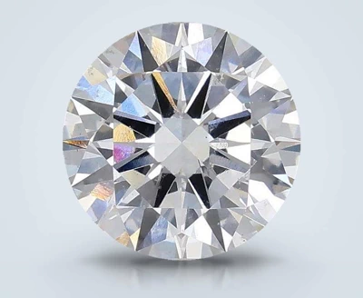 2.52ct G SI1 Excellent Cut Round Lab Grown Diamond