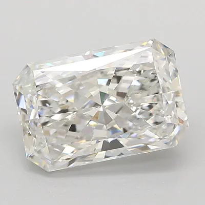 2.59ct E VVS2 Rare Carat Ideal Cut Radiant Lab Grown Diamond