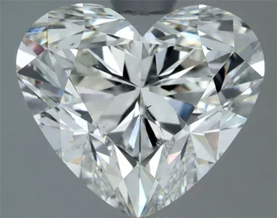 2.08ct H SI1 Rare Carat Ideal Cut Heart Diamond