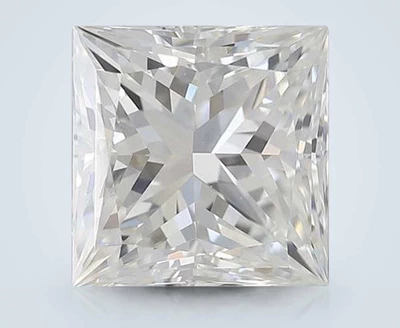 2.04ct H SI1 Rare Carat Ideal Cut Princess Diamond