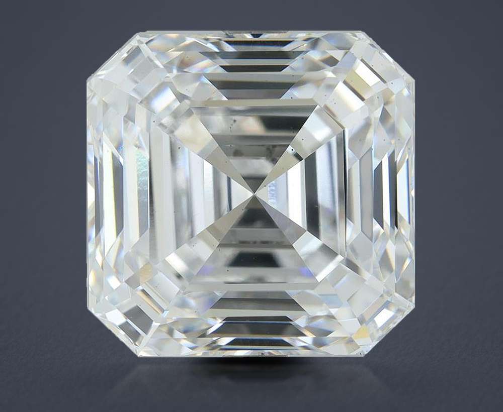 7.02ct E VS2 Rare Carat Ideal Cut Asscher Lab Grown Diamond