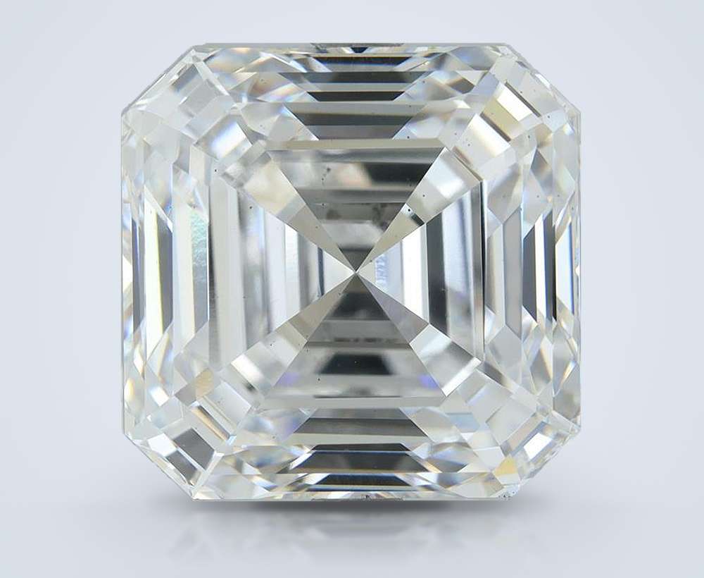 7.02ct E VS2 Rare Carat Ideal Cut Asscher Lab Grown Diamond