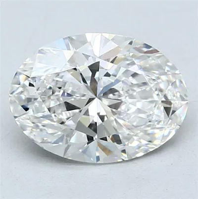 2.05ct D VS1 Rare Carat Ideal Cut Oval Lab Grown Diamond