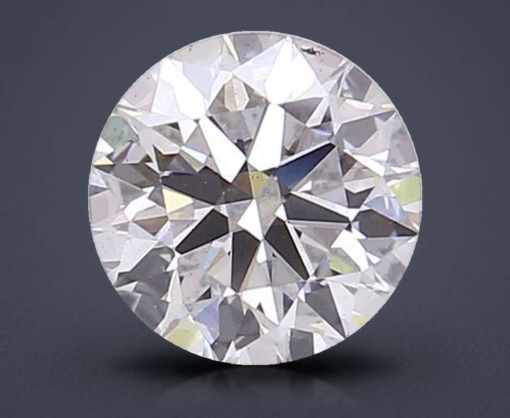 1.58ct G SI1 Rare Carat Ideal Cut Round Lab Grown Diamond