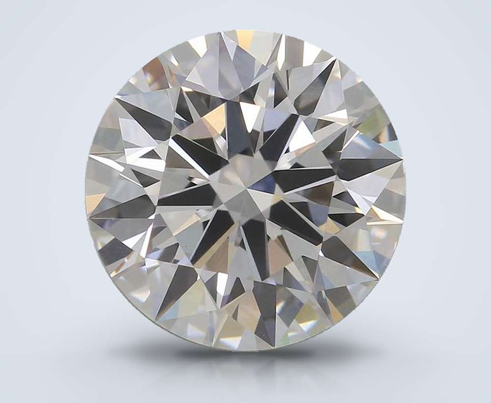 4.52ct E VS1 Rare Carat Ideal Cut Round Lab Grown Diamond