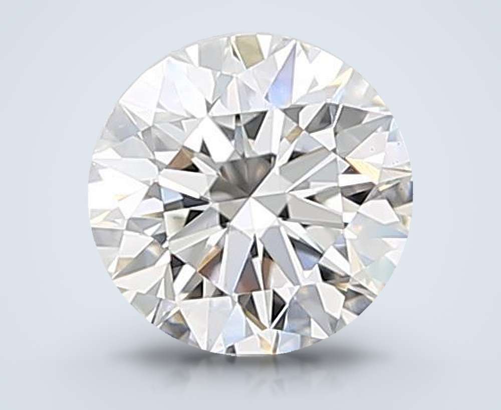 1.06ct F VS1 Rare Carat Ideal Cut Round Lab Grown Diamond