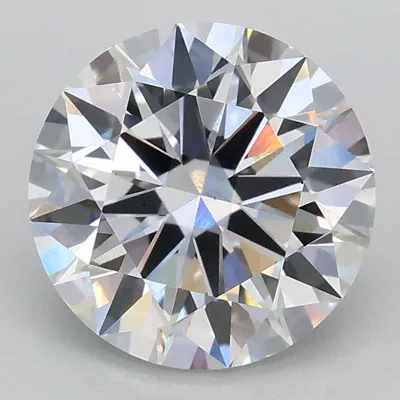 2.01ct E VS2 Rare Carat Ideal Cut Round Lab Grown Diamond