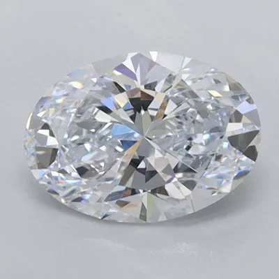 1.06ct E VVS1 Rare Carat Ideal Cut Oval Lab Grown Diamond