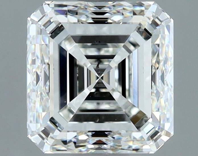 2.02ct G SI1 Very Good Cut Asscher Diamond