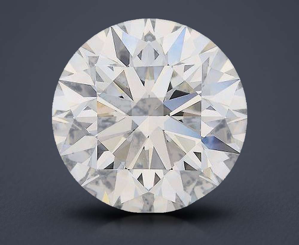 3.32ct G VVS2 Excellent Cut Round Diamond
