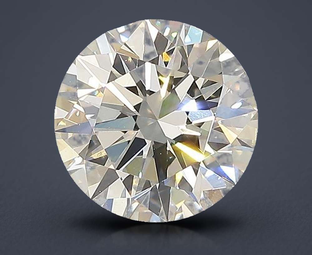 2.09ct I VVS2 Rare Carat Ideal Cut Round Lab Grown Diamond