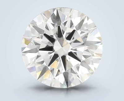 2.93ct H VVS2 Rare Carat Ideal Cut Round Lab Grown Diamond