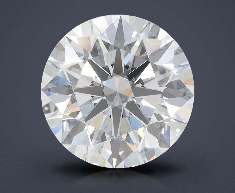 5.10ct D VVS1 Rare Carat Ideal Cut Round Lab Grown Diamond