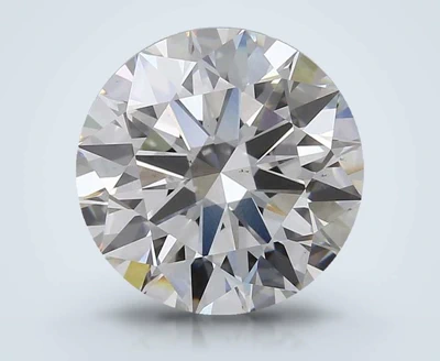 2.07ct F VS2 Rare Carat Ideal Cut Round Lab Grown Diamond