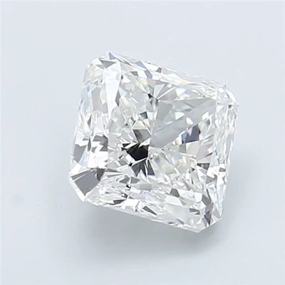 4.14ct F VS1 Rare Carat Ideal Cut Radiant Lab Grown Diamond