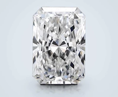 1.09ct F SI1 Rare Carat Ideal Cut Radiant Lab Grown Diamond