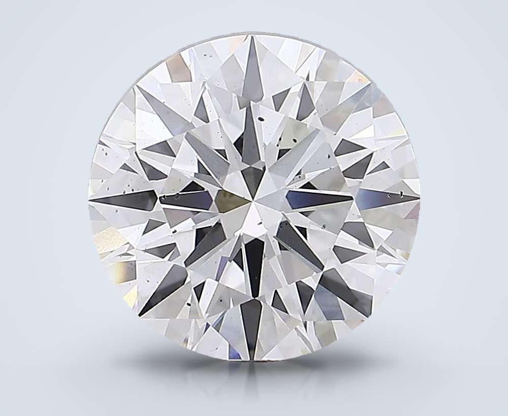 10.09ct G SI1 Rare Carat Ideal Cut Round Lab Grown Diamond