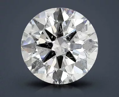 3.52ct K SI2 Rare Carat Ideal Cut Round Diamond