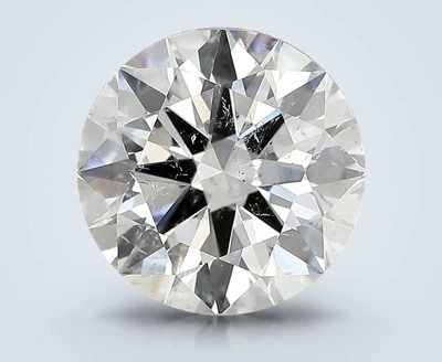 3.52ct K SI2 Rare Carat Ideal Cut Round Diamond
